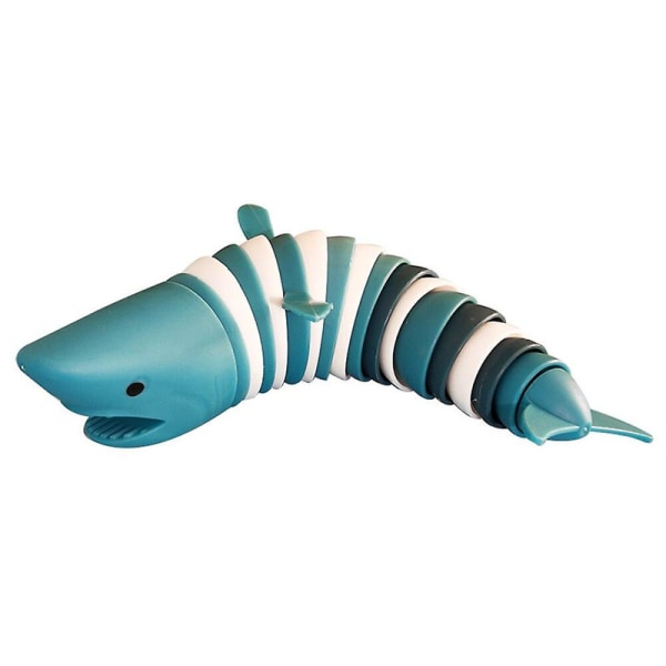 Ocean Shark Dolphin Dekompression Kul Klämleksak Barns pedagogiska Caterpillar Stress relief