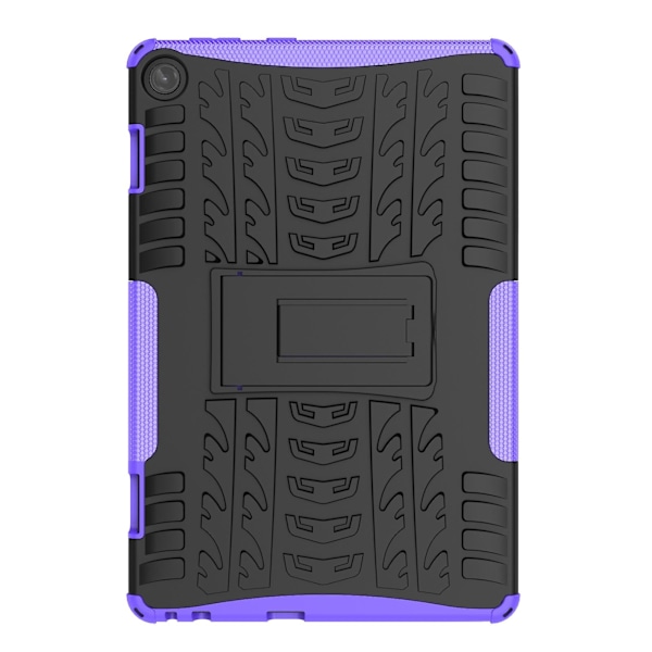 Dekkstruktur TPU+PC-etui for Lenovo Tab M10 3. generasjon Mavi Purple