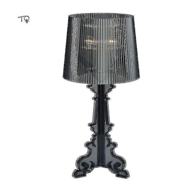 Kartell Bourgie-led Akryl Bordlampe E14, Lungs Design, Dekorativ Belysning Av Nik, Ideell For Kontor, Studio, Stue, Soverom Eller Bar