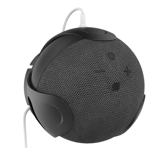 Veggmontert Holder for Dot 5./4. Generasjon Høytaler Smart Høytaler Uttak Veggbrakett Stått for Dot 5 Black
