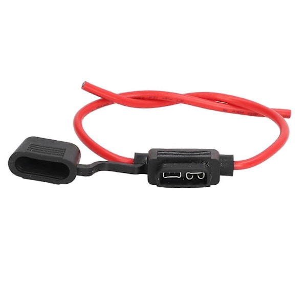 10 Sæt Inline Sikringsholder Smelteresistens Nem Ledningsføring Vandtæt Sikringsholder med Sikring 18AWG, 10A (C)