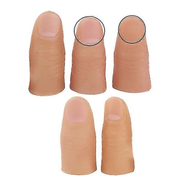 Bløde tommelfingerspidser til close-up sceneshows - 5 stk.