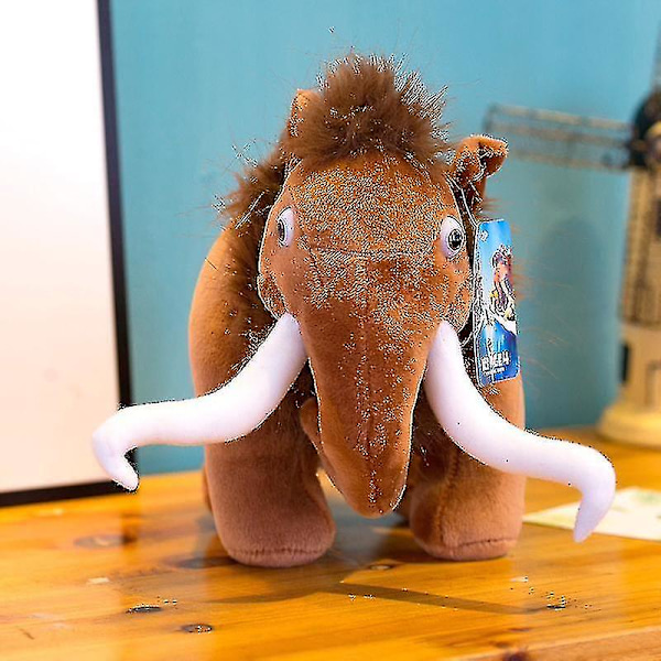 Istid Mammut Plyschleksak Ekorre Dockdockdock Plyschleksak Barnfödelsedagspresent-eyzi