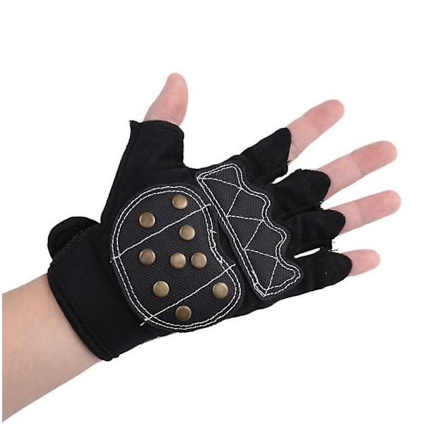 Roller Skating Gloves Professional Skateboard Gloves With Braking Copper Nails