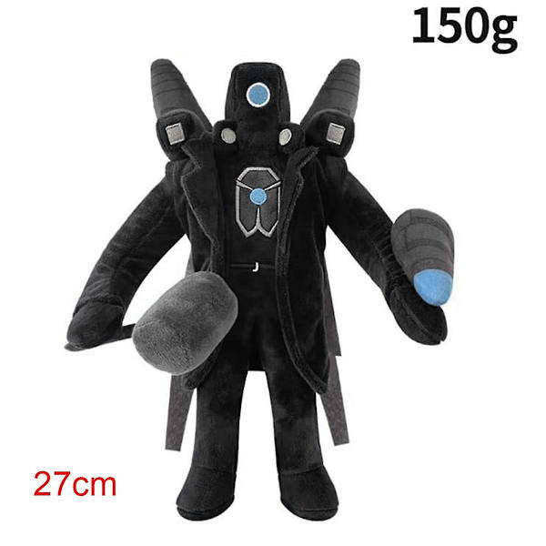 Skibidi Toalett Plyschleksak, Speakerman Plyschskräckspel Stoppade Plushies Dockleksaker Samlarföremål Presenter för Barn Samlare A