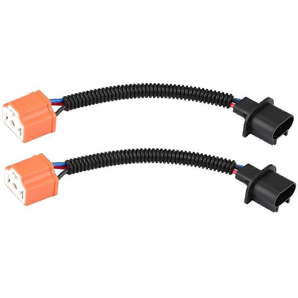 H13 till H4 Strålkastarkonverteringskabeladapter - 2-pack