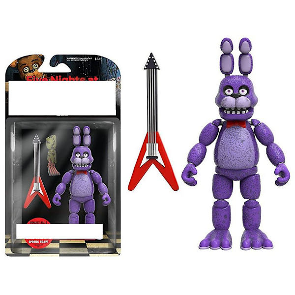 2024 Funko Five Nights At Freddy's FNAF Horror Game Actionfigur Foxy Bonnie Bear Samlarmodell Figurer Leksaker Boxade Gåvor[C]
