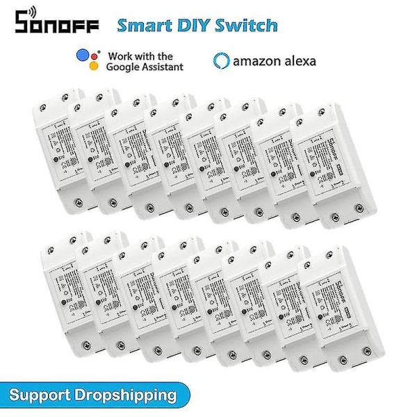 1st Sonoff Basic R2 10a 2200w Wifi Smart Home Switch Controller Timer-E