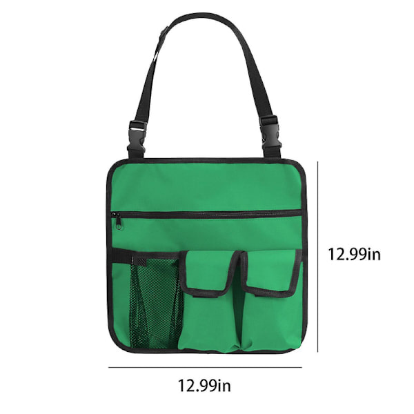 Campingstol Hængende Taske Armlæn Side Organizer Strand Multi Lommer Organiser Stol Tote Skulder Ved Siden Opbevaring Pung Til Udendørs Fiskeri Strand A