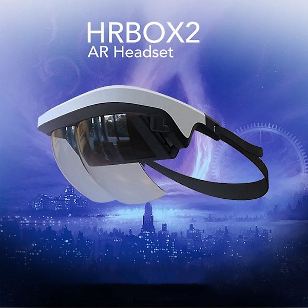 AR-headset, smarta AR-glasögon 3D-video förstärkt verklighet VR-headsetglasögon för iPhone & Android 3D-videor och spel