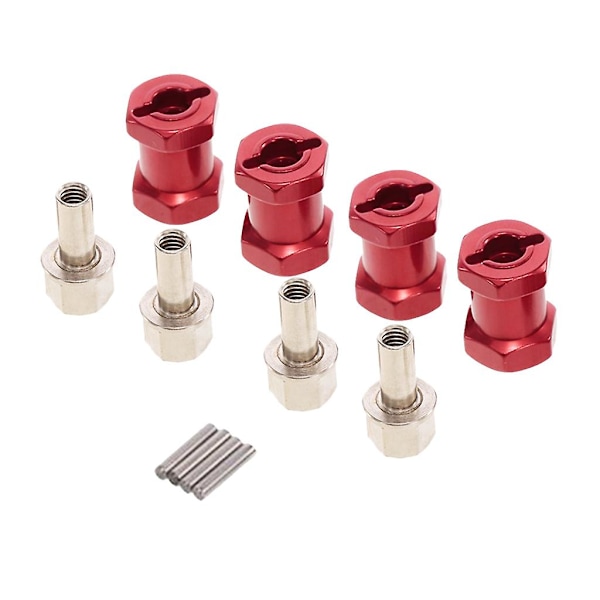 Hjul 12mm Hex Nav 15mm Förlängningsadapter Längre Kombinator För RC Bilar