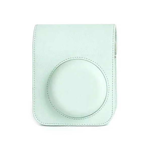 För Instax Mini12 Kameraväska PU Mjukt Skyddsfodral Reseväska, A (C)