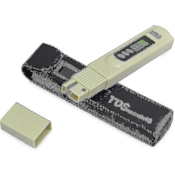 LCD TDS-3 Drikkevandskvalitetsmåler Digital Tester Temperatur PPM Test Måler Pen Analysator (HYYC)