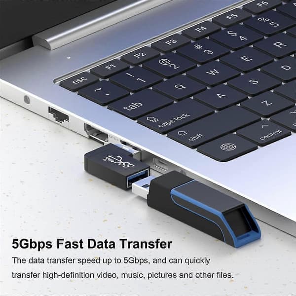 USB 3.0-adapter med justerbara vinklar, 4-pack