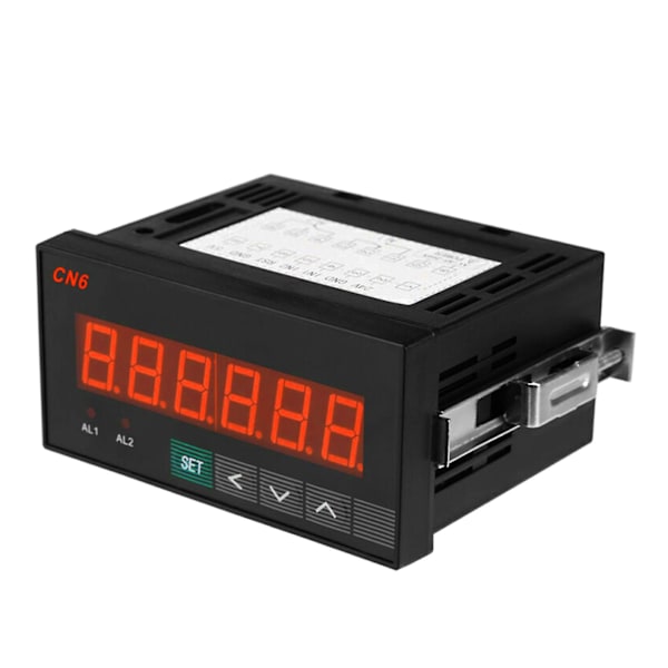 6-Siffer Multifunksjonell LED Teller Gitter Encoder Display Meter Relé 220V Fg