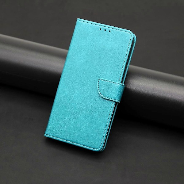For Nokia G11 Plus 4G Flip PU Leather Lommebokveske Stativ Kalveskinn Telefondeksel Multicolor Style D