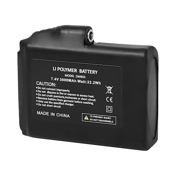 Rechargeable 7.4v 3000mah Li-ion Battery