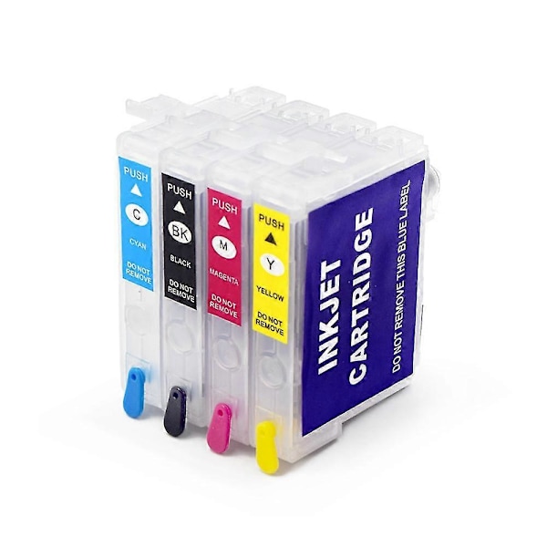 Unik Genopfyldbar Blækpatron Uden Chip Til Epson WF-2830 WF-2850 XP-4100 XP-4105 XP-2100 XP-2105 XP-3100 XP-3105 XP-3150 Printere 15696as the picture