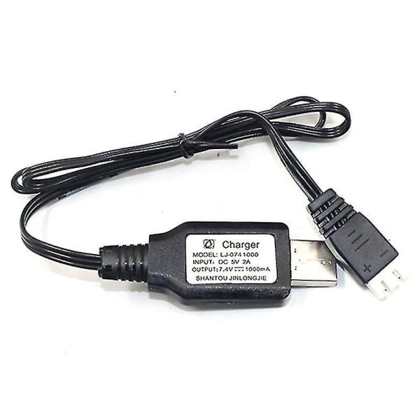 Px9300-33 USB -laddare 7.4v litiumkabel för Pxtoys Px9300 Rc bil