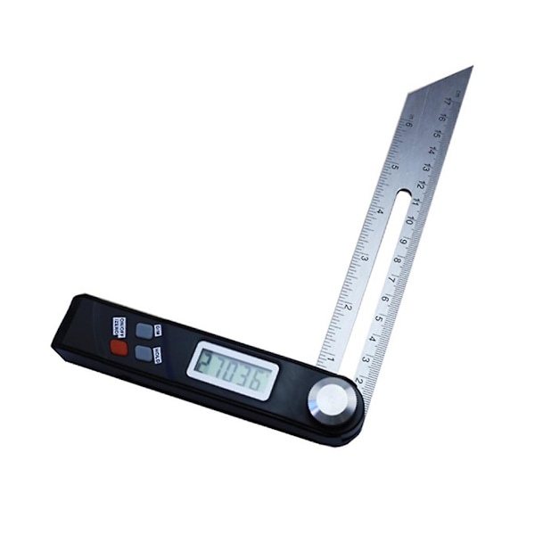 Digital Display Square 360 Degree Woodworking Protractor Measuring Ruler