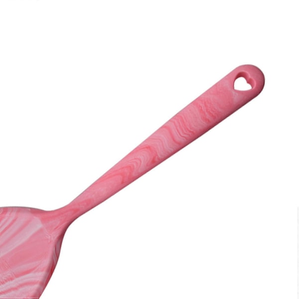 Silikon Hjärtformad Spatel Panna Kök Wokspatel Matlagning (C)