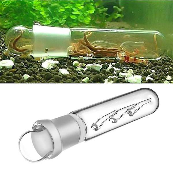 Glass 3-hulls Akvarium Skadedyr Fanger Fisk Tank Planaria Igleorm Felle Rengjøringsmiddel Qinhai