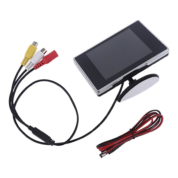 3,5\" TFT LCD Färgmonitor Skärm DVD VCD För Bil Bakre Vy Backkamera