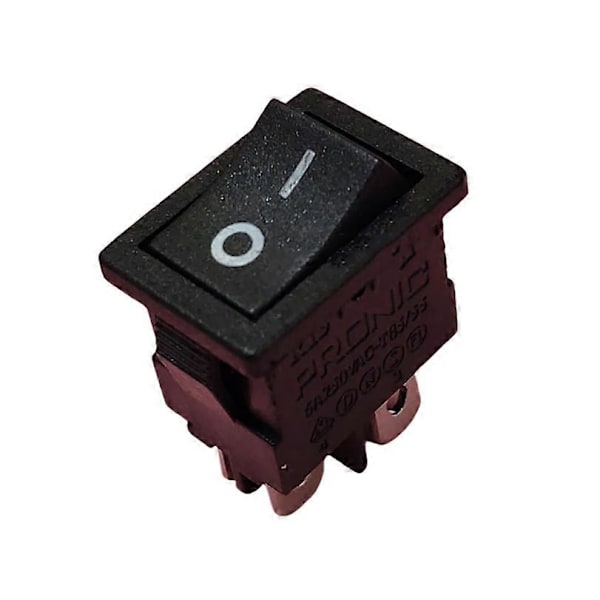 Strømbryter 6A250V T85/55 4 Pin 2 Gir Båttype Bryter Erstatning (HYYC)