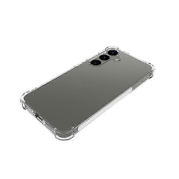 Stöttåligt halkfritt tjockt TPU-mobilskal för Samsung Galaxy S24 5G (C)