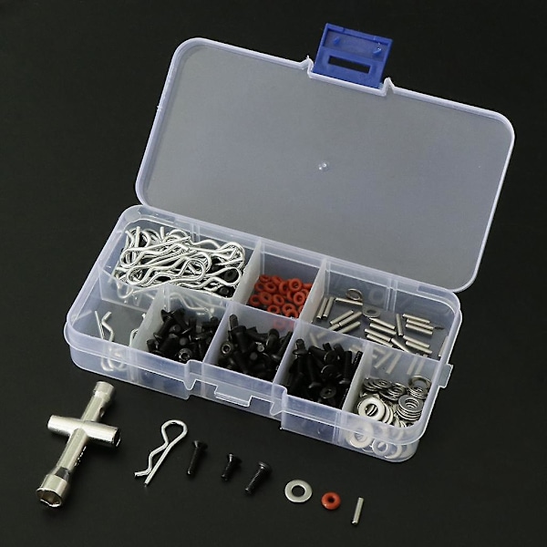 270 st Specialreparationsverktyg & Skruvboxset för 1/10 HSP RC Bil DIY (C)