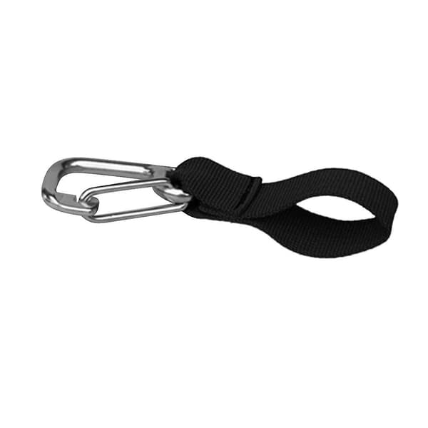 Dykker Lanyard Rem med Webbing Bælte, Orange og Sort