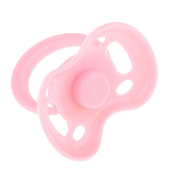 4x Söt Magnetisk Napp för Återfödd Nyfödd Babydocka Tillbehör Rosa (C)