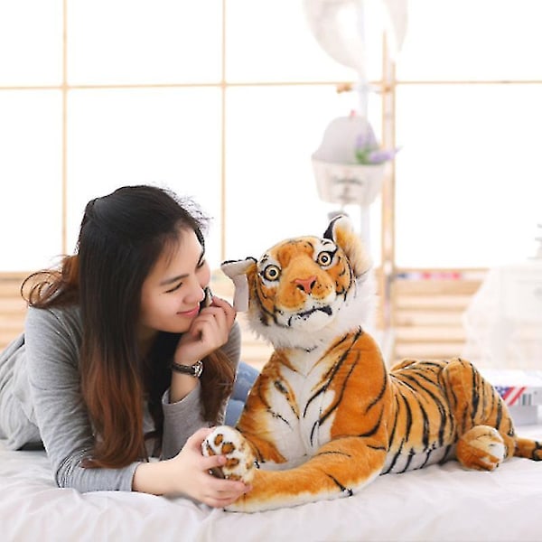 Realsitisk Tiger Plyslegetøj til Børn