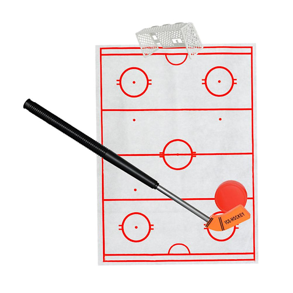 Lasten leikkisetti WC-peli Jääkiekkopelisetti Kiekko Sling -peli WC-lautapeli WC-jääkiekko Pöytäjääkiekkopeli (C)