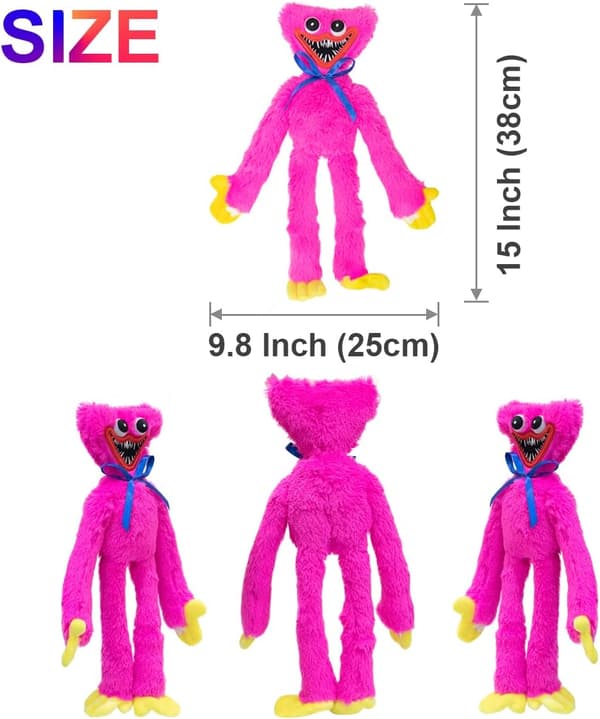 Rosa Poppy Playtime kosedyr til barnebursdagsgave