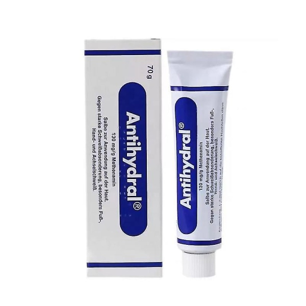 Antihydral Icke-irriterande krämpasta Zerosweat Antiperspirant, perfekt för hyperhidros, överdriven svettning cream