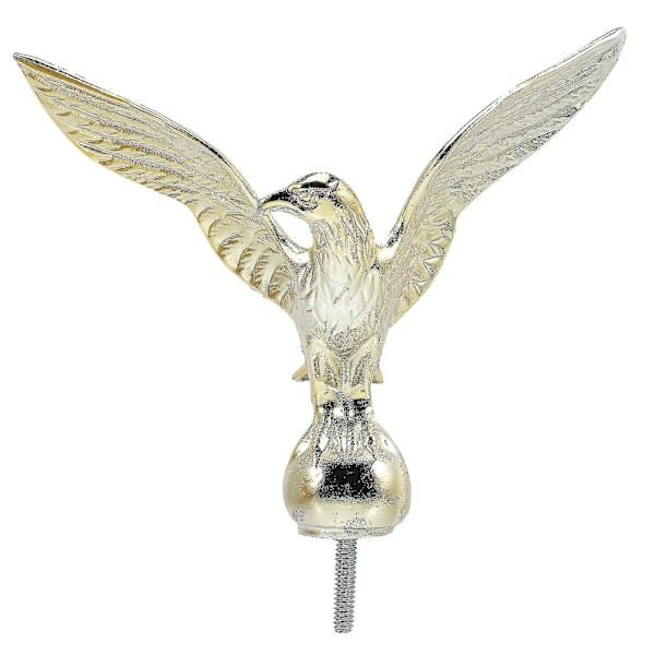 Flaggskafts Topp Ornament Örn Legering Örn Topp För Utomhus Trädgård Flaggskaft