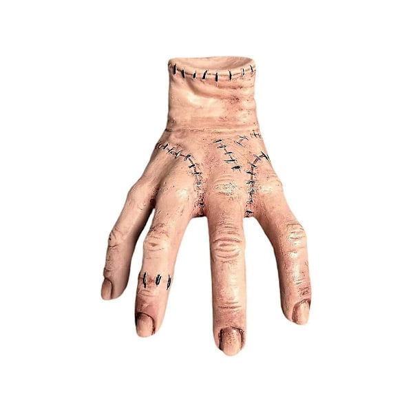 Onsdag Addams Familjens Sak Handrekvisita Skrämmande Onsdag Cosplay Hand Onsdag Addams för Hemmet