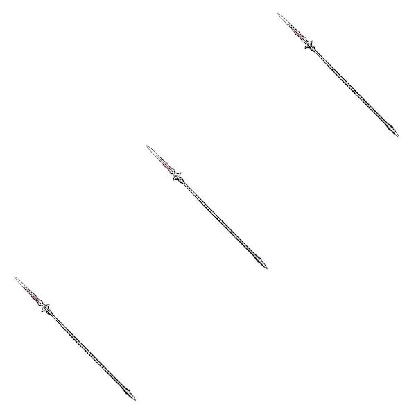 1/2/3/5 Mini Spydspids Model Prop Spydspids Modeller Ornament Tilbehør[C] Silver 3Set