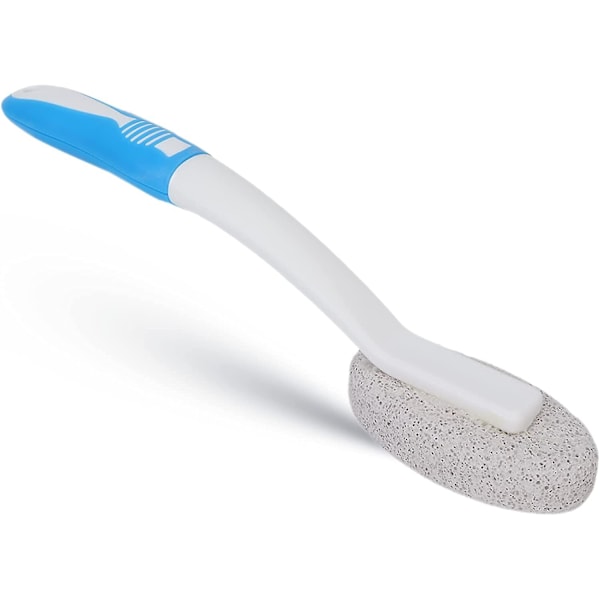 Pumice Toalettborste, med Extra Långt Handtag Hård Vatten Toalett Ringborttagare Rengöring Kalkborttagare[C]
