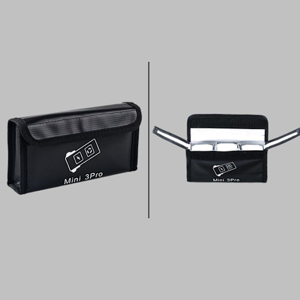 Lipo Batteriförvaringsväska Brandsäker Värmebeständighet för DJI Mini 3 Pro Drönare (C)