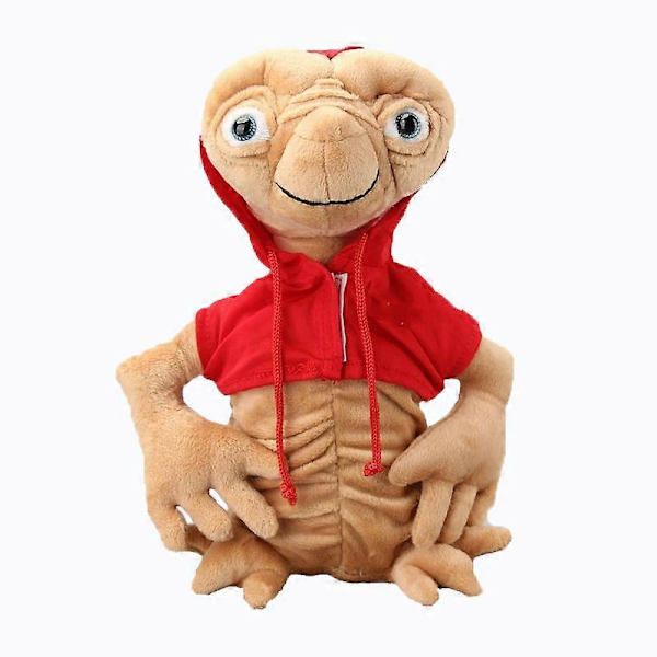 28CM Horrible E.T. Plyschleksak Dock Cartoon Alien Plushie Leksaker Utomjordiska Stoppade Dockor för Barn Födelsedag Julgåvor