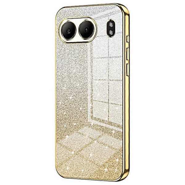 Til OnePlus Nord 4 Cover - Elektroplettering Gradient Glitter TPU Telefon Cover Multicolor Style C