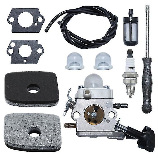 Kt Forgaser til Stihl BG56 BG56C SH56 Zama C1M-S260B Blæserblad 4241-120-0632-God