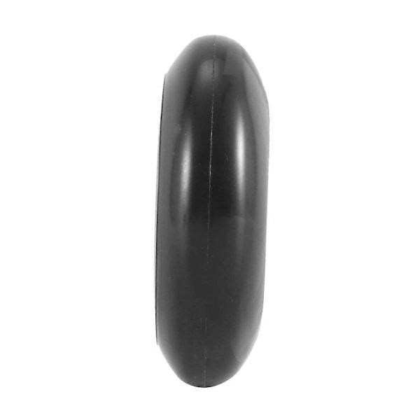 80x24mm Bagagehjul Ersättningshjul för Väskor med 6mm Kolstål Lager Hjul för Resväska S (C) Black