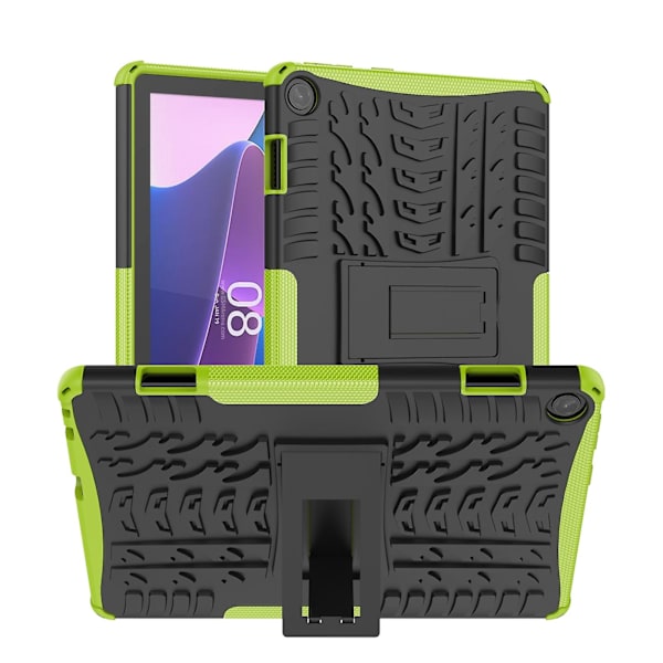 Dækstruktur TPU+PC Cover til Lenovo Tab M10 3. generation Mavi Green
