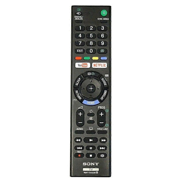 Uusi Alkuperäinen RMT-TX300E Kaukosäädin Sony Netflix TV:lle KD65X7000E KDL32W660E (FCC)
