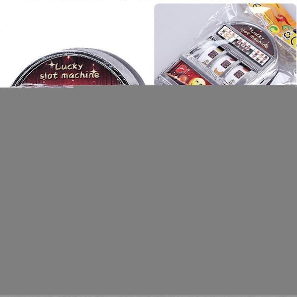 Lucky Mini Spilleautomat Antistress Pedagogiske Leker Barnespill Bursdagsgaver (C)
