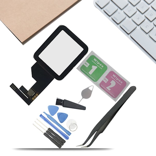 Pekskärm Reparationsset Smartwatch Framglas Reparationskit För Iwatchs1 38/