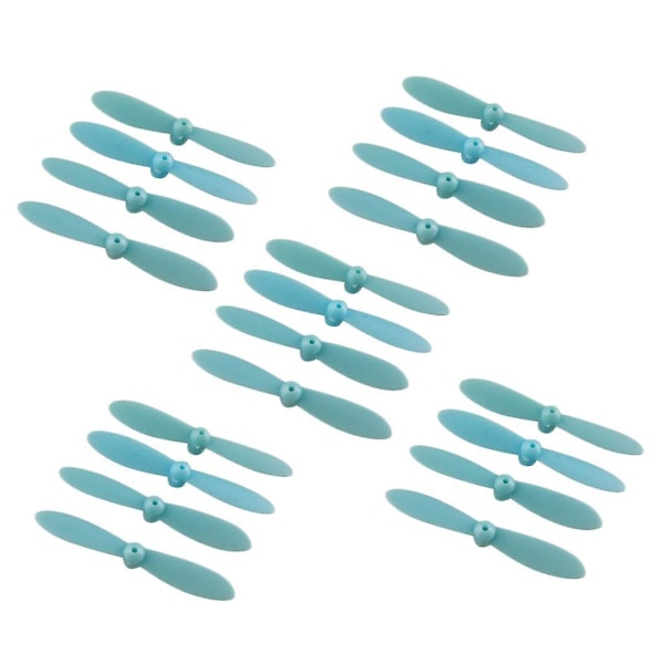 20st Propeller Luftskruv Propellrar för Cheerson CX 10 Mini Drone Blå (C)